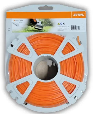 Stihl trimmertråd rund Ø2,4mm, 83m, oransje