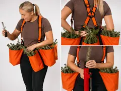 GSI plantebelte med seler Norskprodusert, oransje