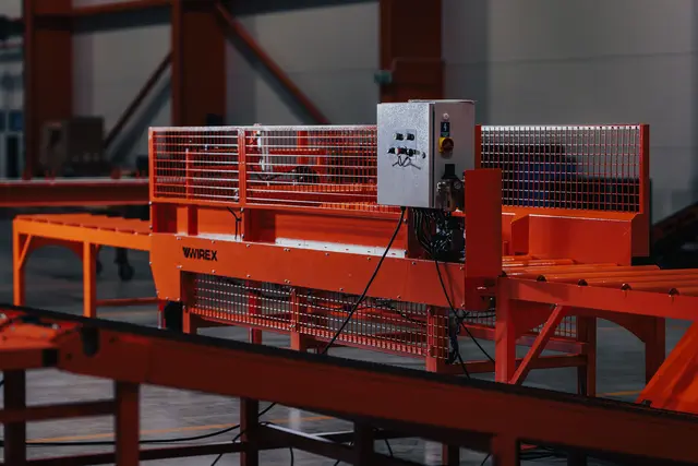 Wirex rulle-transportør | Sagbrukstilbehør | Norlog AS