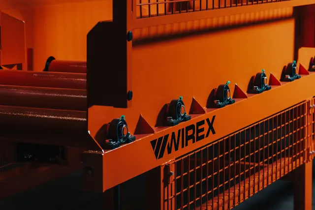 Wirex rulle-transportør | Sagbrukstilbehør | Norlog AS