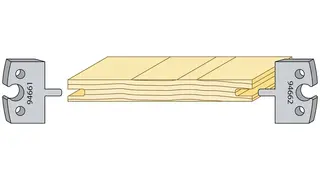 Vekselpanel rett kant Norsk Standard