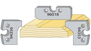 Utbylist til dør og vindu