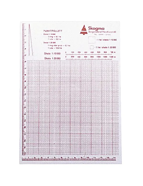 Punktpolett Arealberegning | Måling | Norlog AS