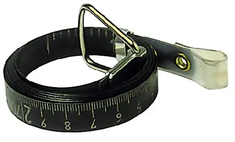 M&#229;leb&#229;nd omkrets og diameter 1,5m