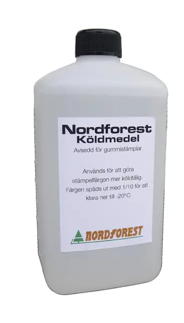 Nordforest kuldemiddel for stempelfarge | Merking | Norlog AS
