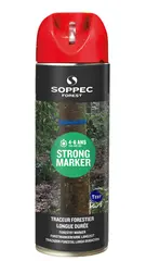 Soppec Strong merkespray 48 måneder Rød