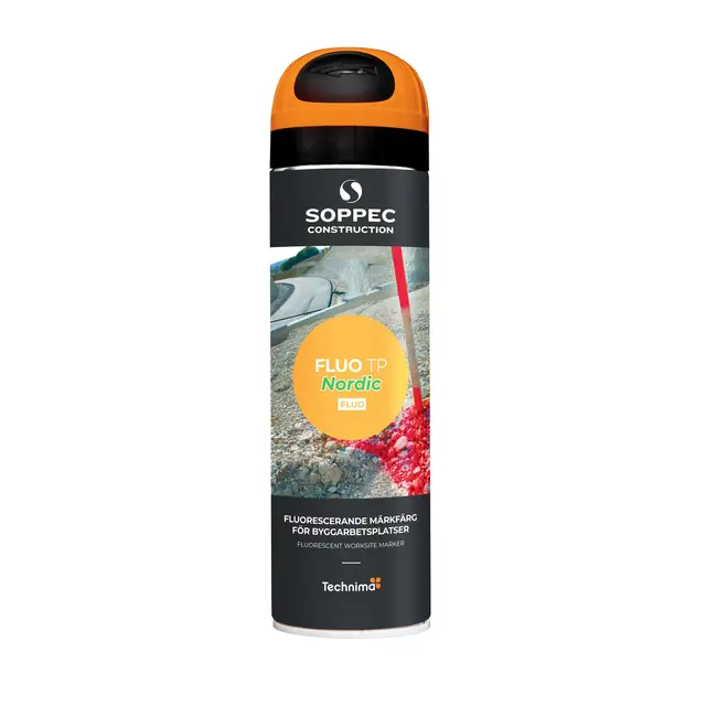 Soppec Fluo TP merkespray Oransje 