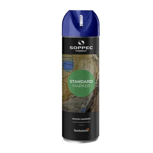 Soppec Standard merkespray 500ml, blå 