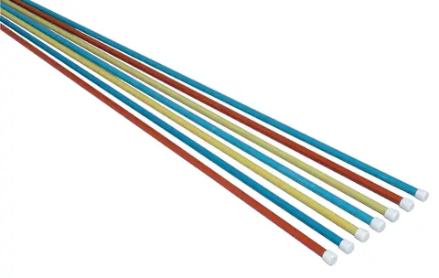 Grensestolpe glassfiber 150cm,  20pk