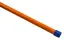 Keba rågangsstolpe 150cm, 20pk, oransje 
