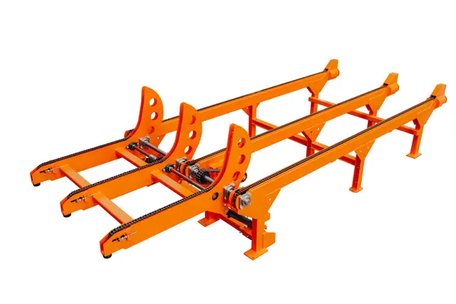 Wirex Lasterampe HD 6m stokklengde Stokkmagasin 4 m. Kjededrift på armer 