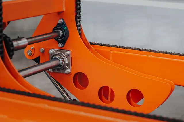 Wirex Lasterampe HD 6m stokklengde Stokkmagasin 4 m. Kjededrift på armer 