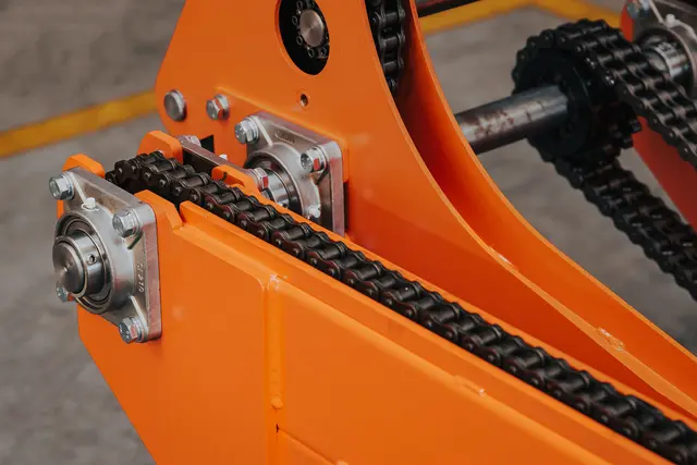 Wirex Lasterampe HD 6m stokklengde Stokkmagasin 4 m. Kjededrift på armer 