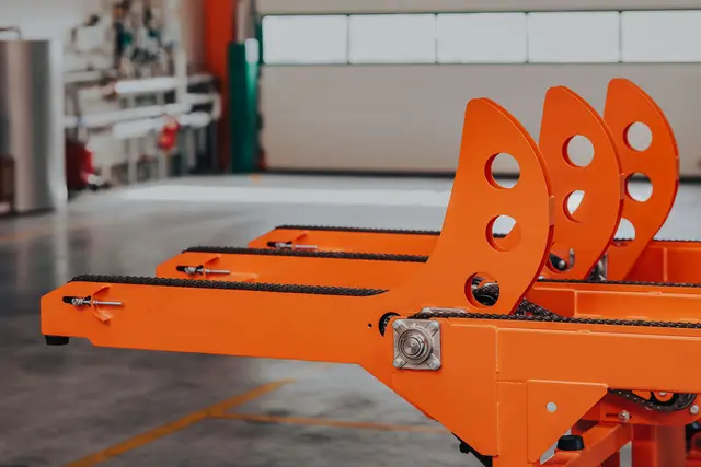 Wirex Lasterampe HD 6m stokklengde Stokkmagasin 4 m. Kjededrift på armer 