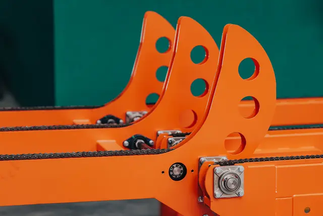 Wirex Lasterampe HD 6m stokklengde Stokkmagasin 4 m. Kjededrift på armer 