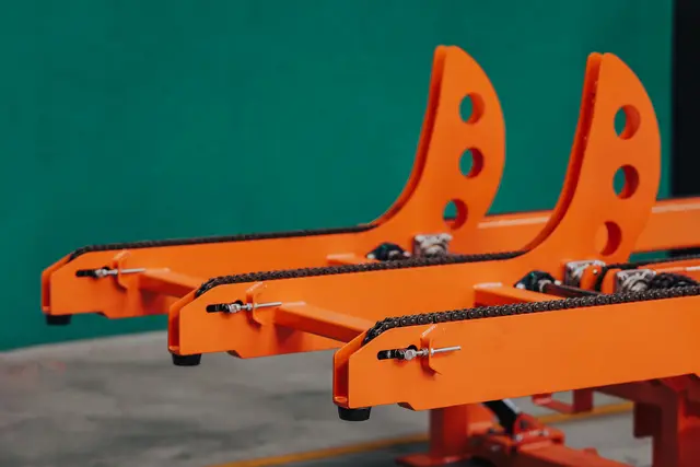 Wirex Lasterampe HD 6m stokklengde Stokkmagasin 4 m. Kjededrift på armer 