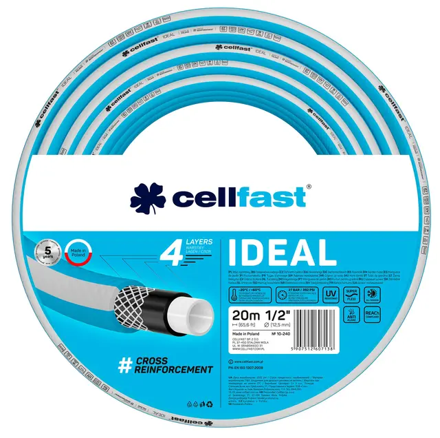 Cellfast Ideal hageslange Ø3/4", 20m 