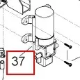 Pumpe til Solo 416 ryggsprøyte (Nr 37)