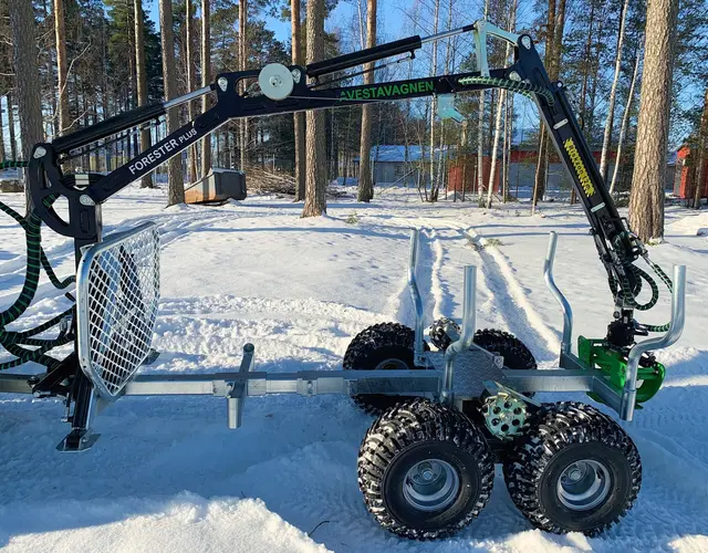 Avestavagnen Forester plus Multistick | Tømmervogner | Norlog AS