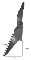 Distel Amerika Reservepigg 40mm