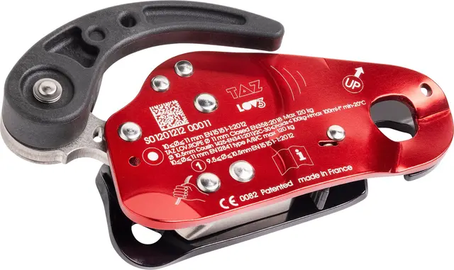 TAZ Lov 3 Descender EN 12842 Rød 