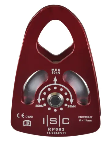 ISC Rigging Pulley &#216; 13 mm, EN 12278