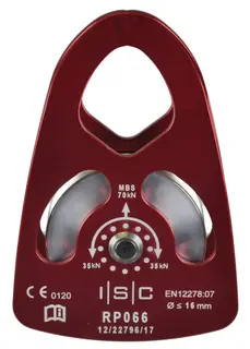 ISC Rigging Pulley Ø 16 mm, EN 12278