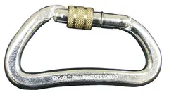 Karabinkrok D-skrul&#229;s 119mm, 60kN, EN362