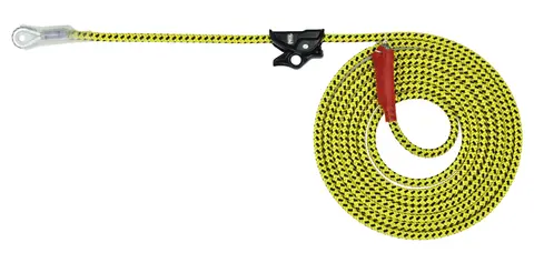 Petzl Microflip Lanyard sikringsline St&#229;lkjerne