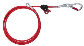 Camp Safety Lanyard Sikringsline Galvanisert stålkjerne