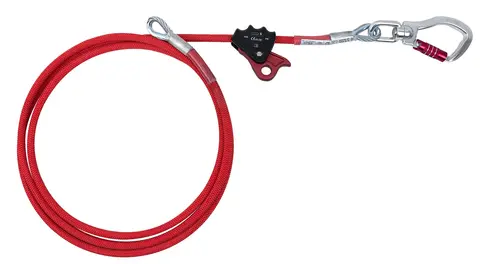 Camp Safety Lanyard Sikringsline Galvanisert st&#229;lkjerne, 3,5m