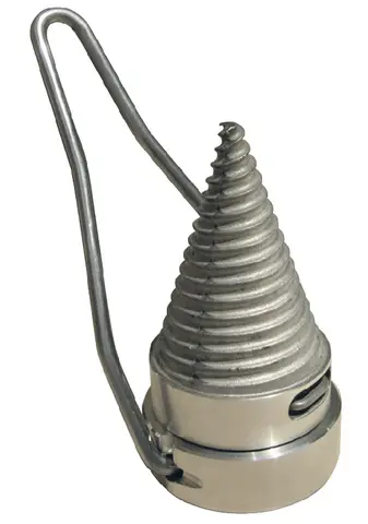 Sperrekil konisk i aluminium