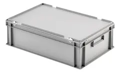 Plastboks med lokk 16L 400x300x175mm, 1165g