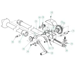 Svedbro Stalpen trefeller, reservedeler pos.04-1
