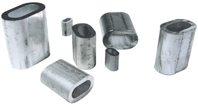 Pressklemme, aluminium 10mm 