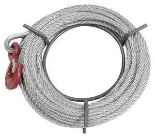 Nordforest vaier med krok 20m, Ø16mm