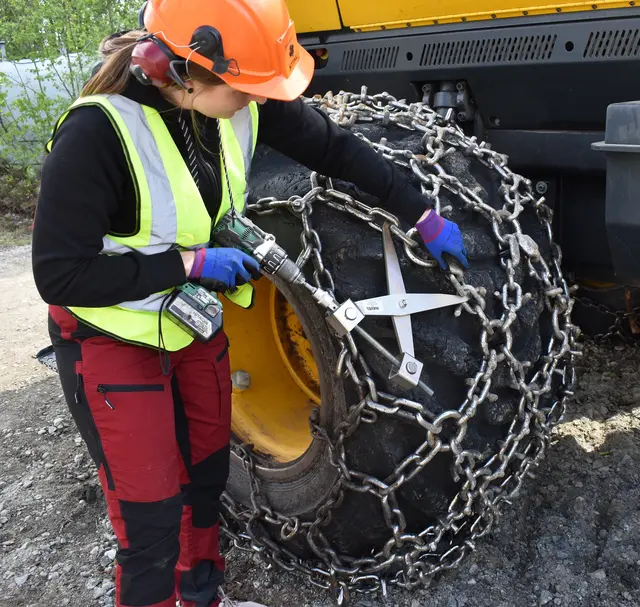 Havel kjedestrammer, slirebeskyttelse | Maskinutstyr | Norlog AS