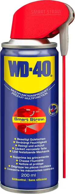 WD-40 smørespray, smart straw 400ml 