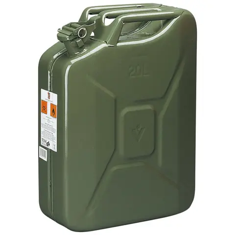 Bensinkanne i st&#229;l, Jerrykanne 20L