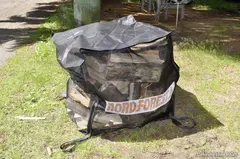 Nordforest MAx Air vedsekk med lokk 2000L