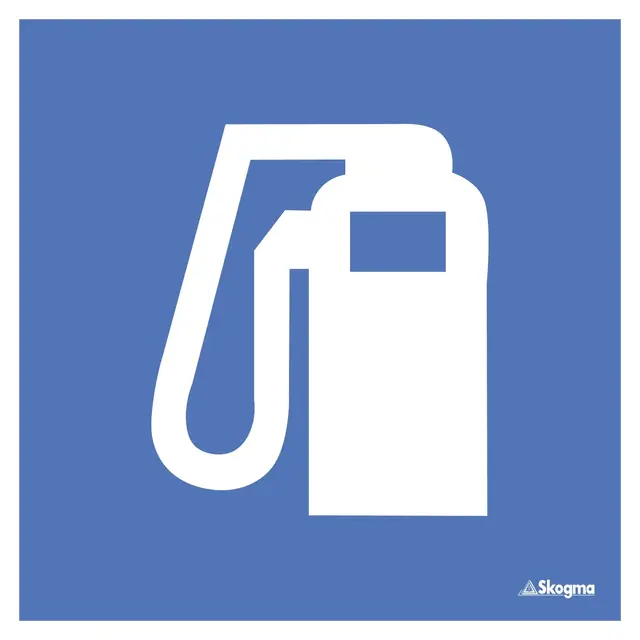 Ledskilt - bensinstasjon | Skogsutstyr | Norlog AS