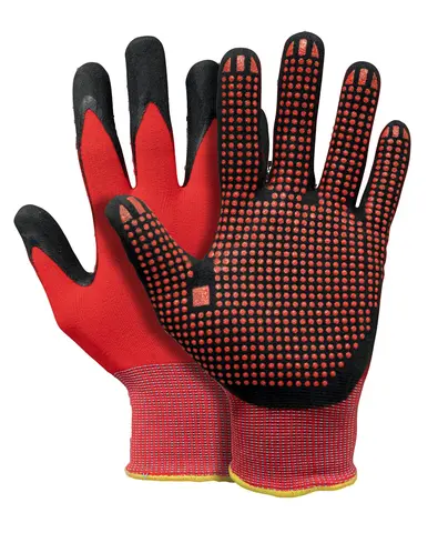 Pfanner StretchFlex Fine Grip hanske R&#248;d/svart