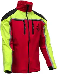 Pfanner Forest Light Skogsjakke R&#248;d/gul, XL