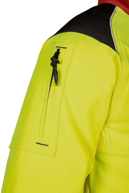 SIP Sagvernsjakke kl1 med varselkl 2 Gul/Rød, Str 2XL. 