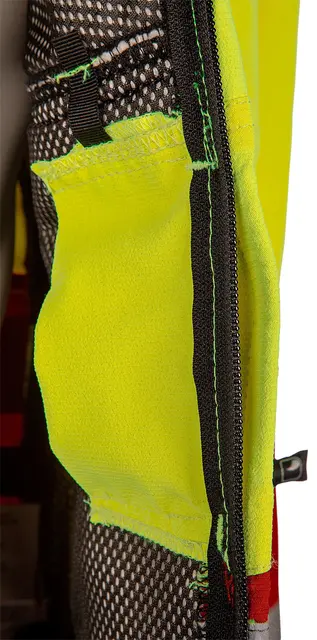 SIP Sagvernsjakke kl1 med varselkl 2 Gul/Rød, Str 2XL. 