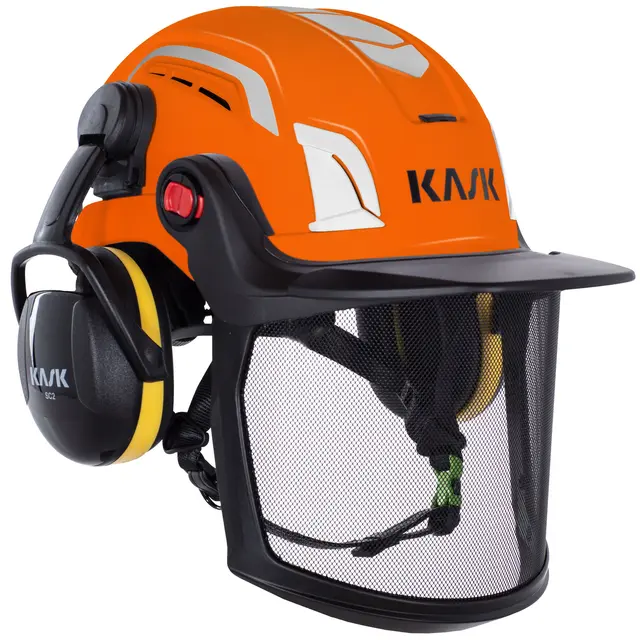 Kask Hjelmkombinasjon Zenith X Air Combo Oransje 