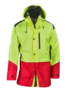 Timbermen Regnjakke Pro Gul/R&#248;d