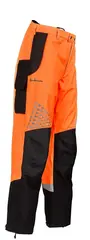 Timbermen regnbukse Oransje/Svart, XL