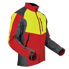 Pfanner Ventilation jakke Grå/Rød/Gul, XS