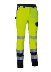 Cofra Guatire Arbeidsbukse Varselklasse 2, Gul, Str 52